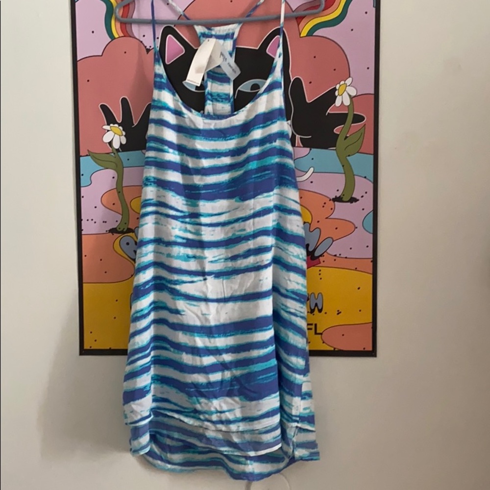 short dress/ long shirt